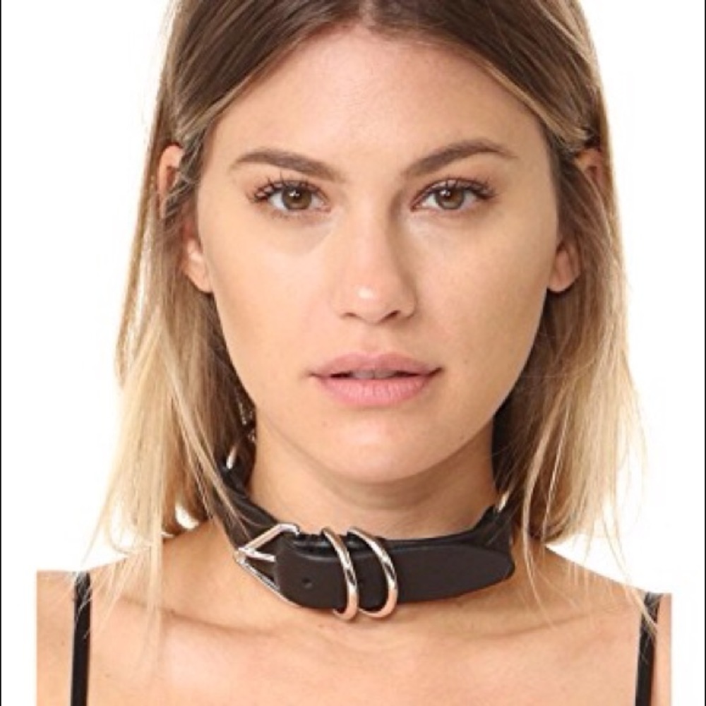 Handmade Leather Choker Necklace
